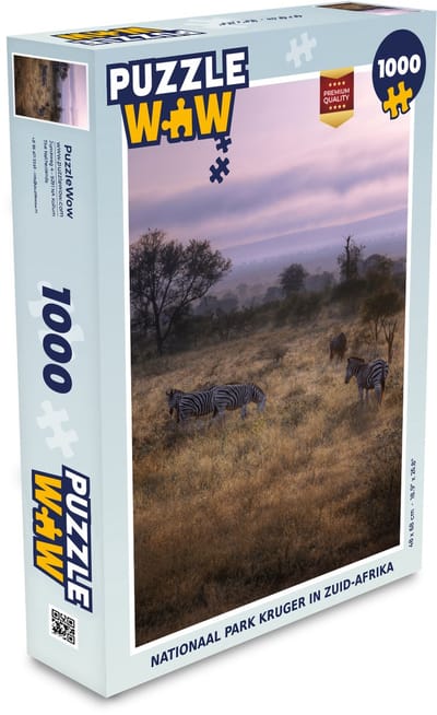 Puzzel Nationaal Park Kruger in Zuid-Afrika - Legpuzzel - Puzzel 1000 stukjes volwassenen