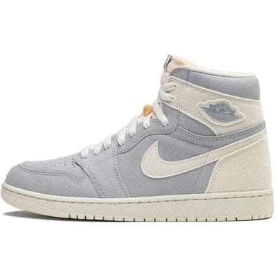 Air Jordan 1 Retro High OG Craft Ivory Unisex Sneakers Green Sea-Glass Pale-Ivory FD8636-011 45 gray