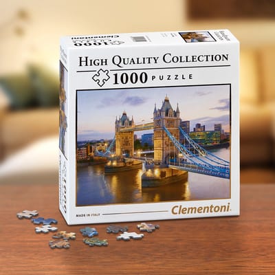 Clementoni Legpuzzel - High Quality Puzzel Collectie - Tower Bridge - 1000 stukjes, puzzel volwassenen