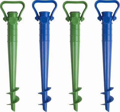 Zoem - Parasolhouder – Parasolstandaard – Schroef – Strand – Zon – Parasol – Grondboor – Parasolvoet