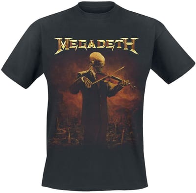 Megadeth T-shirt - Symphony For Destruction - S tot XXL - voor Mannen - zwart