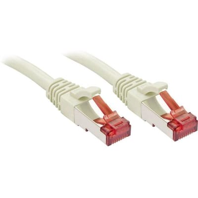 LINDY 47710 RJ45 Netwerkkabel, patchkabel CAT 6 S/FTP 20.00 m Grijs Snagless 1 stuk(s)