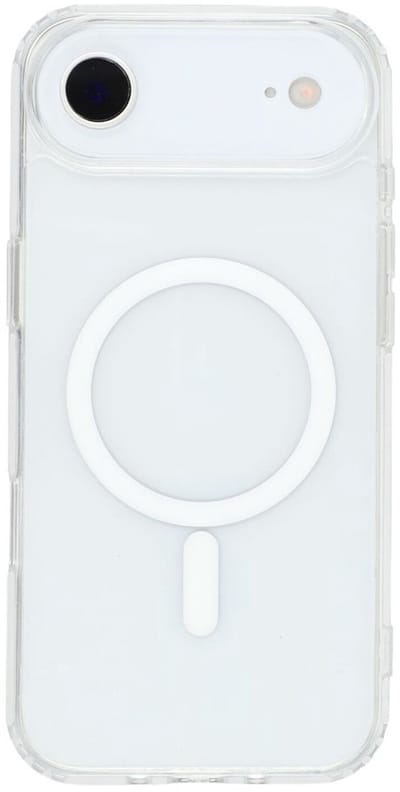Transparant Hoesje Geschikt voor Apple iPhone Air | Compatibel met MagSafe | Dun TPU | Back Cover met Magneet | Doorzichtig | Ultra Dun