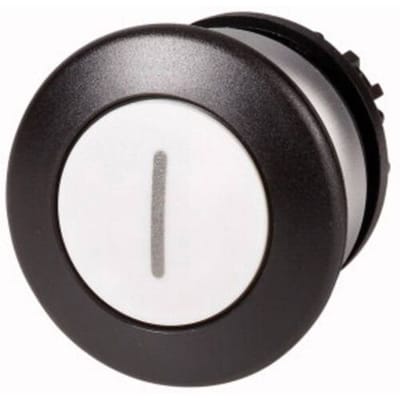 Eaton 216726 M22-DP-W-X1 Paddenstoelknop Metalen frontring Knop Wit 1 stuk(s)
