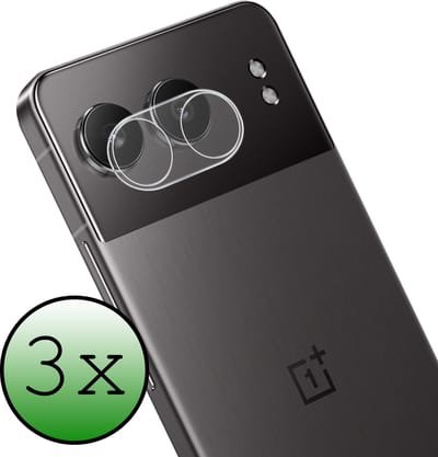 Screenprotector Geschikt voor Oneplus Nord 4 Camera Screenprotector Tempered Glass Beschermglas Camera - Screenprotector Geschikt voor Oneplus Nord 4 Camera Screen Protector - 3 Stuks