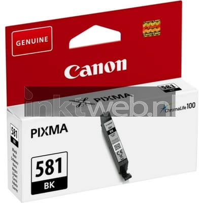 Canon CLI-581BK - Inktcartridge - Origineel - Standaard capaciteit - Zwart