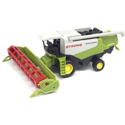 Spuitgietmodel Oogstmachine Speelgoed Simulatie Boer Technisch Voertuig Boerderij Oogstmachine Transportvoertuig Kinderspeelgoed