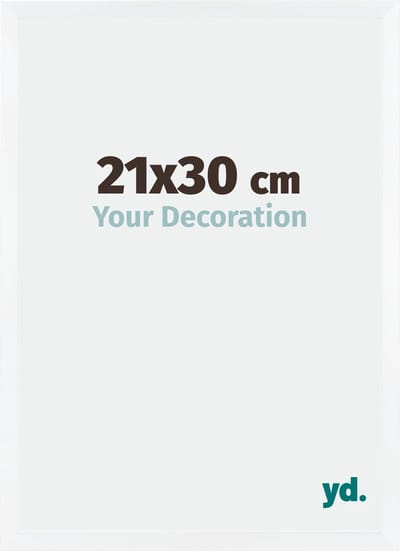 Your Decoration - Fotolijst 21x30 cm - MDF - Wit Mat - Catania