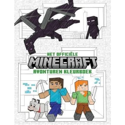 Minecraft Het officiële avonturen kleurboek Kleurboeken