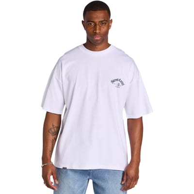 Street Cartel Cupid T-shirts Heren - Wit - Maat XS - Katoen Jersey