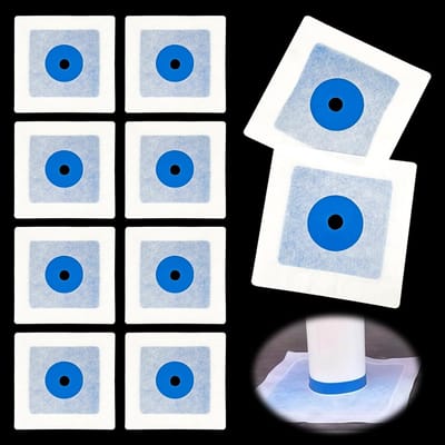 SnelShoppen - Sealing Shower Cuff Sealing Tape voor Douche, 10 Stuks, Geschikt voor 15-32mm Buizen, Waterdichte Afsluiting voor Badkamer en Vochtige R