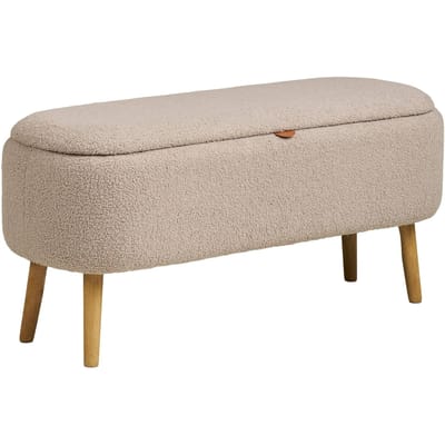 Bankje Harlow bouclé | House Nordic