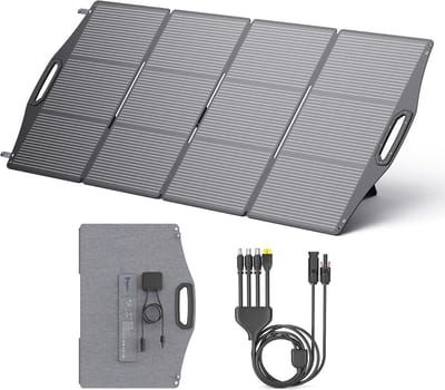 Opvouwbaar 200W Zonnepaneel met 5 Verbindingstypen voor Draagbare Energie Stations
