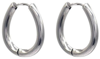 Oorbellen - Oorringen - RVS - 1,7 cm - Zilverkleurig