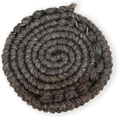WolcrÃªpe donkergrijs (100cm)