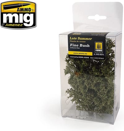 AMMO by Mig Jimenez Modelbouwdecoratie - MIG 8374 Fine Bush - Late Summer Vegetation Kunstgroen
