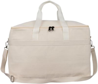 Impression Koeltas Luz - beige - voor lunchpakket of drankjes - 23 ltr - 39 x 28 x 21 cm - draagband