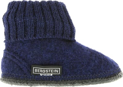 Bergstein Cozy - Sloffen - Unisex Junior - Dark Blue - Maat 19