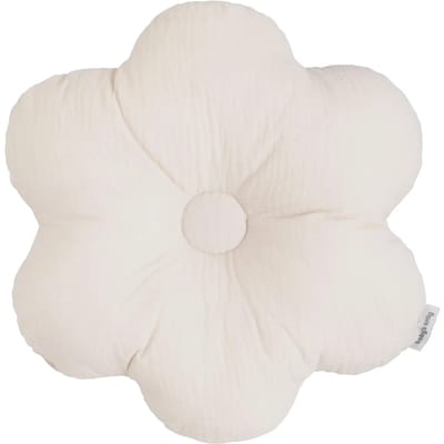 Baby's Only Sierkussen babykamer bloem Calm - Warm Linen - 45x40 cm - Inclusief kussenvulling