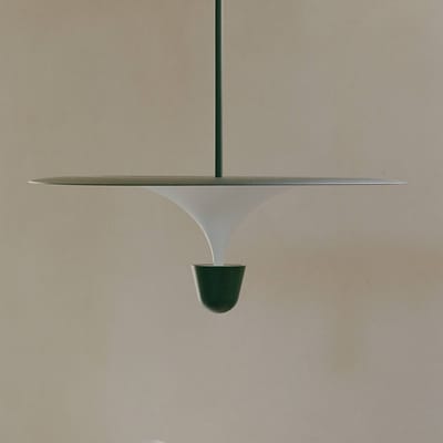 New Works LED hanglamp Kantarell, Ø 60 cm, zwart