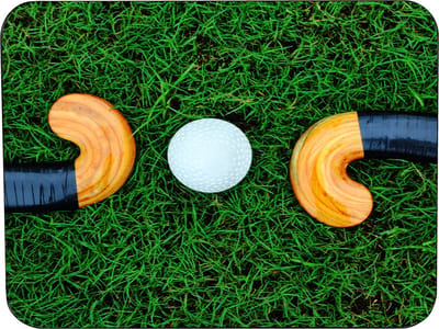 Muismat Hockey - 25x19x0.5cm - rubbere muismat