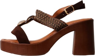 Sandalen met hak