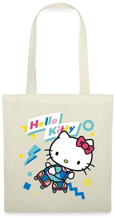 Hello Kitty Jaren 90 Stijlen Met Rolschaatsen Tas Van Stof Schoudertas