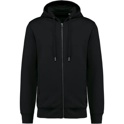 Milieuvriendelijke zip-up hoodie Kariban French Terry