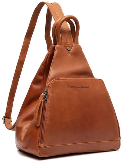 Chesterfield Howard Waxed Pull Up Rugzak - Cognac