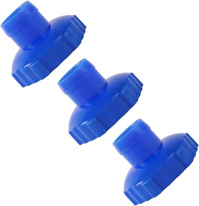 Drievoudige skimmer slang B-type adapter, geschikt voor In-tex bovengrondse zwembaden - universeel, geschikt voor wandbevestigde oppervlakte-skimmer modellen geschikt voor 28337EH, 28341WA, 28000E, 28335EH enz. - blauw