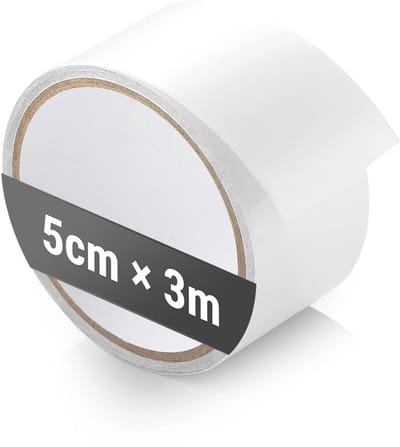 Reparatietape - Waterdichte tape - Tent repareren - Hoge temperatuurbestendig - 5 cm x 3 m - Transparant