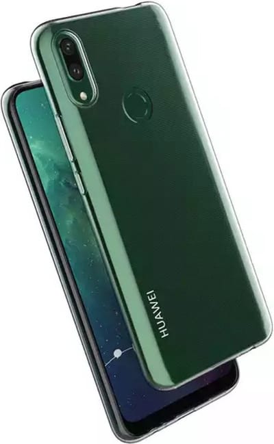 Hoesje Geschikt voor Huawei P Smart Plus silicone back cover/Transparant hoesje