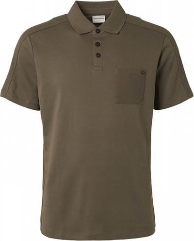 No Excess Polo Jacquard Army Groen - Maat XL - Heren
