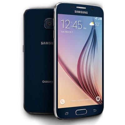 Gerenoveerde Samsung Originele Samsung Galaxy S6 G920F 4G 5.1  3GB RAM 32GB ROM Vingerafdruk mobiele telefoon No charger zwart