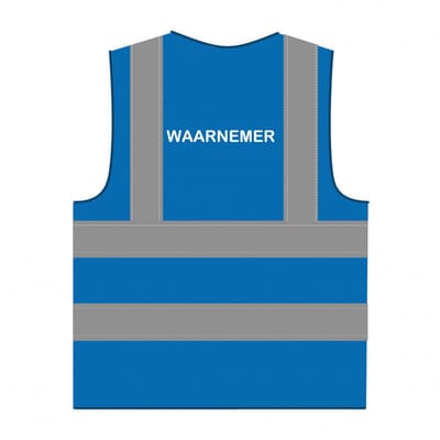 Waarnemer hesje RWS koningsblauw