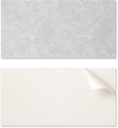 Esthetische vinyl wandbekleding met print, 100x50 cm, natuursteenpatroon