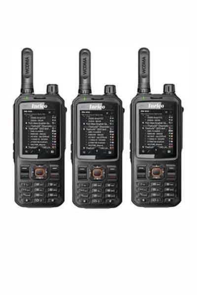 Set van 3 Inrico T320 V2 4G LTE Zello Portofoon, GPS, Wifi Smartphone, GSM, Wifi