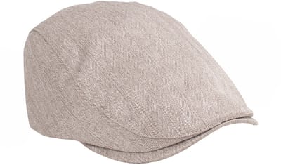 TRESANTI | ELIAZ | Visgraat flatcap | Beige