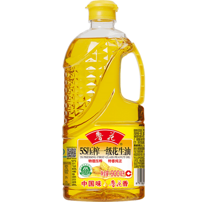Luhua Arachideolie 900 ml - Plantaardige Olie voor Wokken, Bakken en Frituren - Kwaliteitsingrediënt uit de Food Cupboard