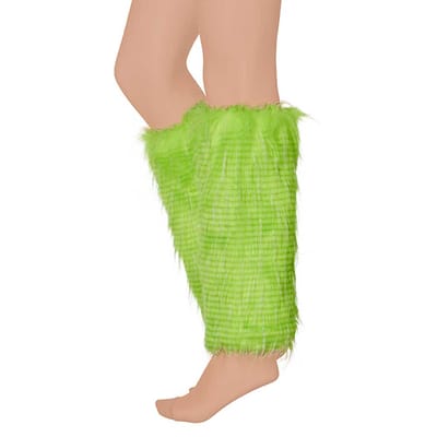 Apollo - Beenwarmers Neon - Beenwarmers carnaval - Fluor Groen - One Size - Beenwarmers dames - Carnavalskleding dames - Feestkleding