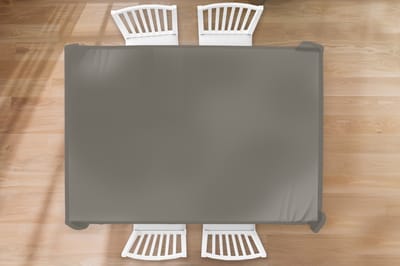 Tafelkleed - Tafellaken - 220x150 cm - Grijs - Kleuren - Effen - Binnen en Buiten