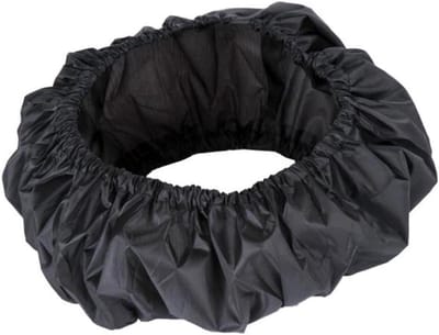 Kinderwagen Wiel Covers - Wiel Beschermers - Buiten Reizen - Vuilafstotend Materiaal - 12-25 cm Wiel - Zwart