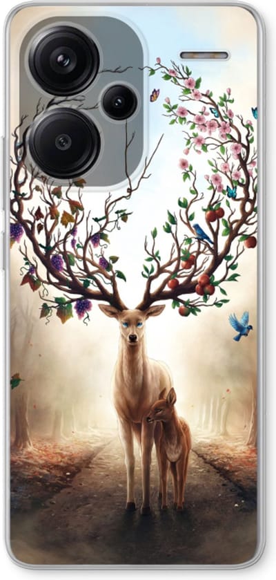Case Company® - Hoesje geschikt voor Xiaomi Redmi Note 13 Pro plus hoesje - Seasons Change - Soft Cover Telefoonhoesje - Bescherming aan alle Kanten en Schermrand
