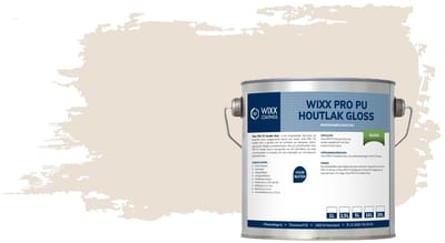 Wixx PRO PU Houtlak Gloss - 5L - RAL 9001 | Crèmewit
