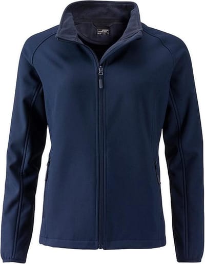 James and Nicholson Dames/dames Promo Softshell Jacket (Marine/Navy)
