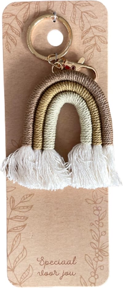 Stylish Design – Sleutelhanger – Model D – Wit 35821