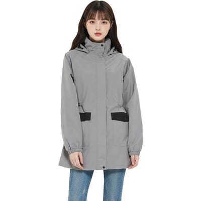 Ademende Berg Outdoor Tyfoon en Regenachtig Seizoen Dames Regenjas, Windjack, Lichtgewicht, Waterdicht, Parka, Dames, Wandelen, Regenwear, Golf,