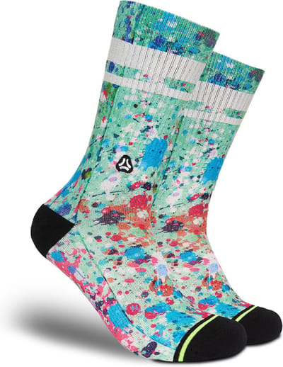 FLINCK Sportsokken - The Artist - Maat 45-48 - Unisex - Heren Sokken - Dames Sokken - Naadloze sokken - Crossfit Sokken - Hardloop Sokken - Fitness Sokken - Fietssokken