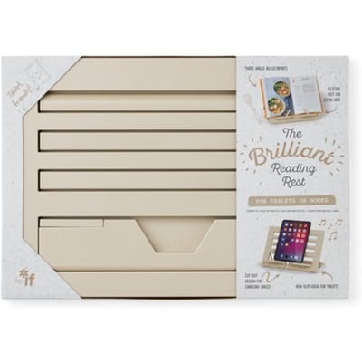 Brilliant Reading Rest - Linen Cream
