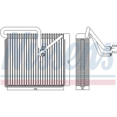 Verdamper, airconditioning NISSENS 92190